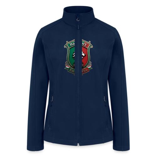 Italy heritage Wolf Fury Tee, Pride Badge Gift - Women’s Soft Shell Jacket
