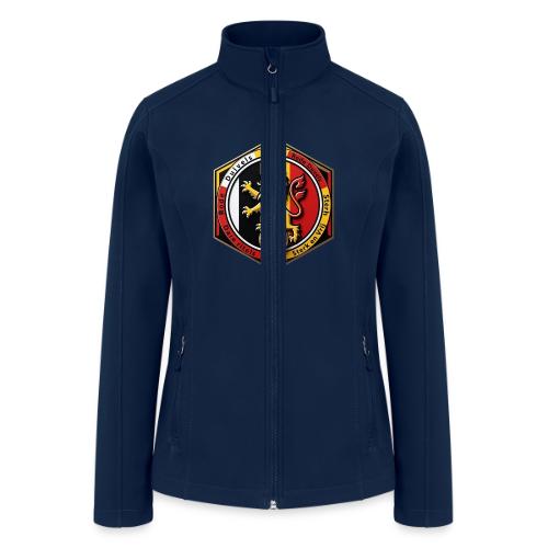 Belgium Lion Valor T-Shirt, Belgian Pride Gift - Women’s Soft Shell Jacket