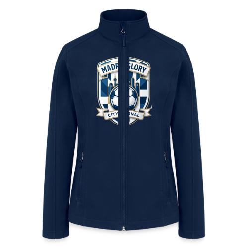 Madrid Skyline Glory T Shirt, Madrid Fan Gift - Women’s Soft Shell Jacket