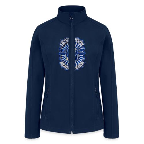 Chelsea Blue Bridge T Shirt, Soccer Fan Gift - Women’s Soft Shell Jacket