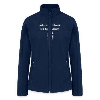 Anti-Rassismus - Women’s Soft Shell Jacket - navy - Front