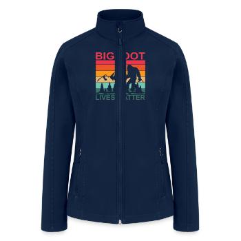 Bigfoot - Women’s Soft Shell Jacket - navy - Front