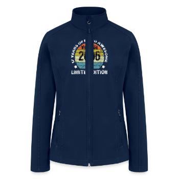 Vintage 2006 Limited Edition 17 Years Of Being Awe - Women’s Soft Shell Jacket - navy - Front