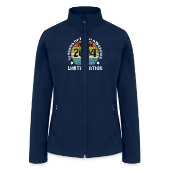 Vintage 2004 Limited Edition 19 Years Of Being Awe - Women’s Soft Shell Jacket - navy - Front