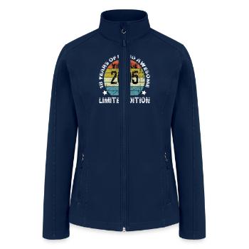 Vintage 2005 Limited Edition 18 Years Of Being Awe - Women’s Soft Shell Jacket - navy - Front