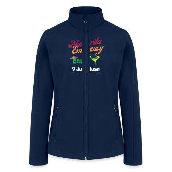 Margarita Emergency Call 9 Juan Juan 5 De Mayo - Women’s Soft Shell Jacket - navy - Front