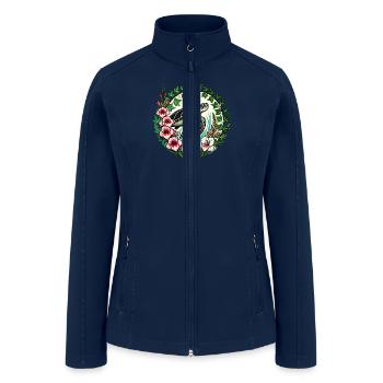 Sea Turtle - Women’s Soft Shell Jacket - navy - Front