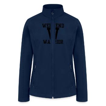 Tees - Women’s Soft Shell Jacket - navy - Front