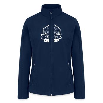 CAMPFIRE STORIES WHITE - Women’s Soft Shell Jacket - navy - Front