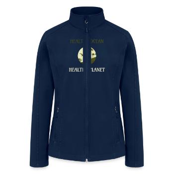 Marine Conservation - Women’s Soft Shell Jacket - navy - Front