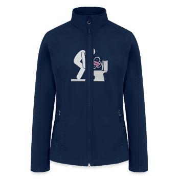 Country Musick - Women’s Soft Shell Jacket - navy - Front