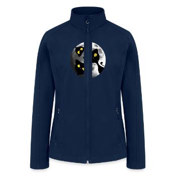Street Cat - Women’s Soft Shell Jacket - navy - Front