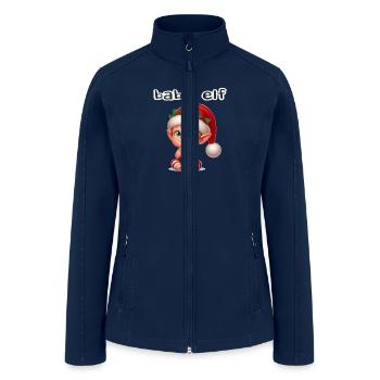 Elf family - Women’s Soft Shell Jacket - navy - Front