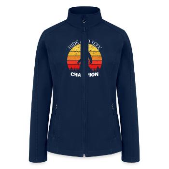 Bigfoot - Women’s Soft Shell Jacket - navy - Front