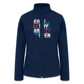 Easy Day Are Over - Women’s Soft Shell Jacket - navy - Front