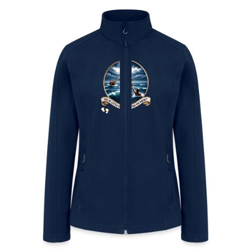 Walking On Water Faith T Shirt, Christian Miracle - Women’s Soft Shell Jacket