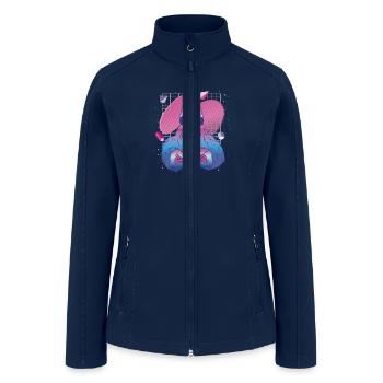 Bigfoot - Women’s Soft Shell Jacket - navy - Front