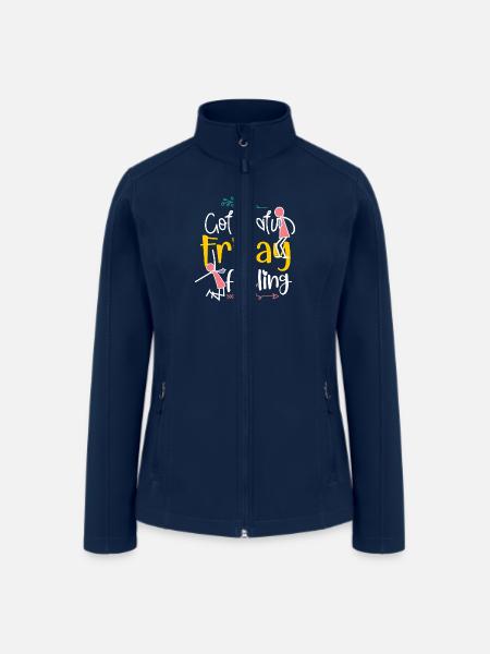 Got That Friday Feeling Good Friday - Women’s Soft Shell Jacket - navy
