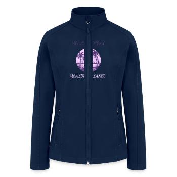 Marine Conservation - Women’s Soft Shell Jacket - navy - Front