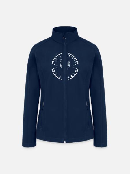 Easily Distracted - Women’s Soft Shell Jacket - navy