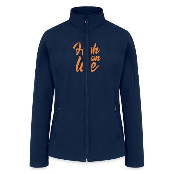 High On Life - Women’s Soft Shell Jacket - navy - Front