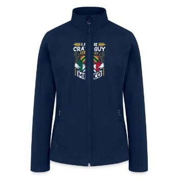 Mexico Country - Women’s Soft Shell Jacket - navy - Front