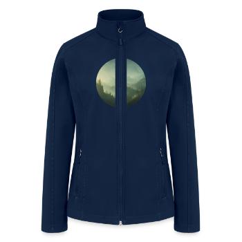 Fairytale Art Landscape - Women’s Soft Shell Jacket - navy - Front