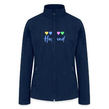 Husband - Women’s Soft Shell Jacket - navy - Front