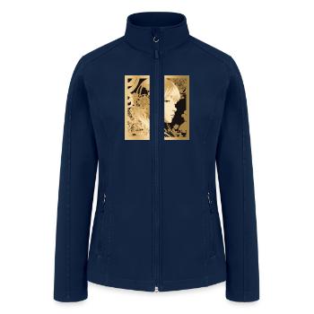 Precious and Sweet - Women’s Soft Shell Jacket - navy - Front
