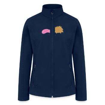 Some Love Is Not Meant To Be Broken Hearted - Women’s Soft Shell Jacket - navy - Front