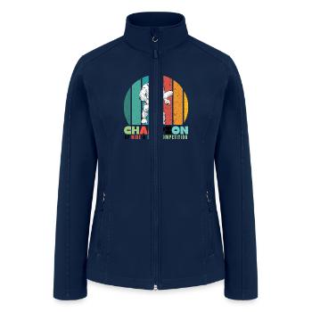 Bigfoot - Women’s Soft Shell Jacket - navy - Front