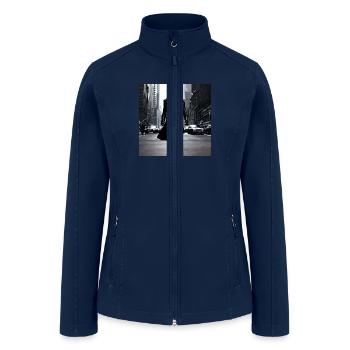The Crow NYC V4 - Women’s Soft Shell Jacket - navy - Front