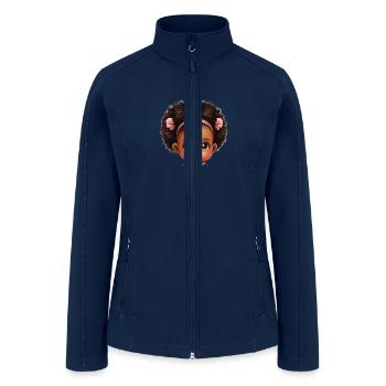 Precious Little One - Women’s Soft Shell Jacket - navy - Front