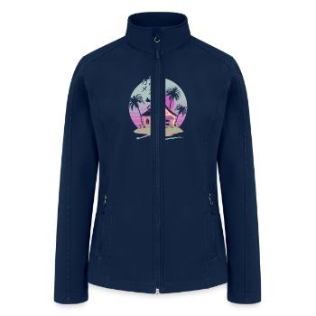 Kamewave Chill - Women’s Soft Shell Jacket - navy - Front