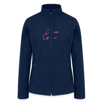 Cousin Crew: Building Strong Family Bonds - Women’s Soft Shell Jacket - navy - Front