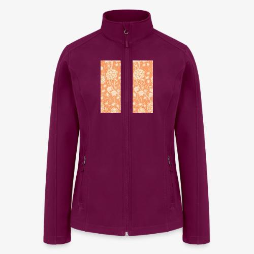 Vintage Wild Tulip Pattern - Women’s Soft Shell Jacket