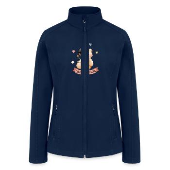 Congrats designed for you love gift for every one - Women’s Soft Shell Jacket - navy - Front
