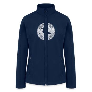 Duck Bird Drake Nature - Women’s Soft Shell Jacket - navy - Front