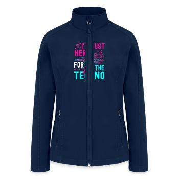 Rave Rave Music Party Energy - Women’s Soft Shell Jacket - navy - Front
