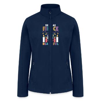 Mexico Celebration Mexican Honor - Women’s Soft Shell Jacket - navy - Front