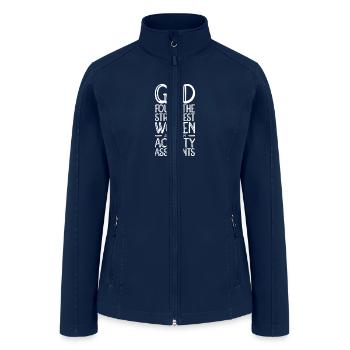 Strongest Activity Asistant - Women’s Soft Shell Jacket - navy - Front