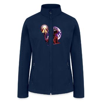 IlluminET48 - Women’s Soft Shell Jacket - navy - Front