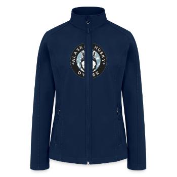 Alaskan Husky - Women’s Soft Shell Jacket - navy - Front