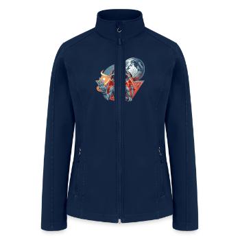 IlluminET109 - Women’s Soft Shell Jacket - navy - Front