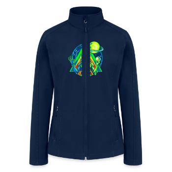 IlluminET121 - Women’s Soft Shell Jacket - navy - Front