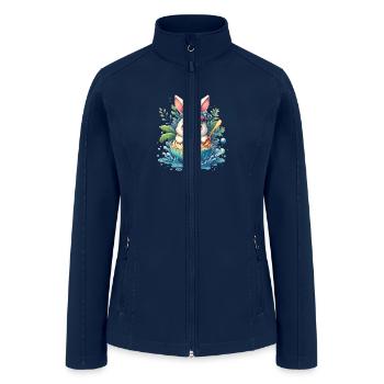 Summer, baniy - Women’s Soft Shell Jacket - navy - Front