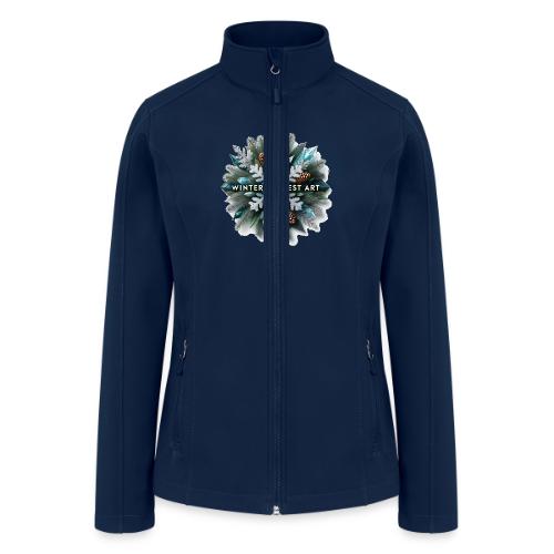 Intricate Frozen Evergreen T-Shirt - Women’s Soft Shell Jacket