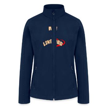 Dad - Women’s Soft Shell Jacket - navy - Front