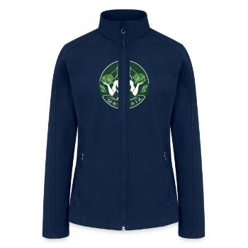 Mom Gaia - Women’s Soft Shell Jacket - navy - Front
