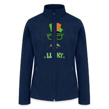 SAINT PATRICK'S DAY - Women’s Soft Shell Jacket - navy - Front